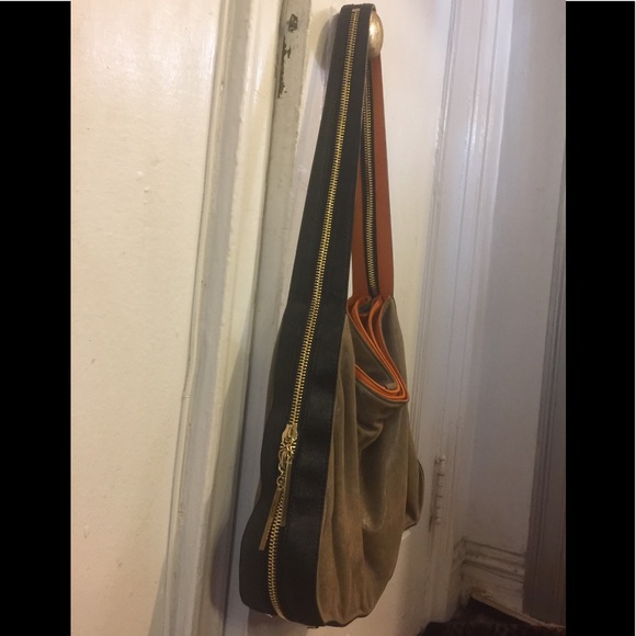 Botkier Color Block Soft Leather Hobo Bag NWOT - Picture 2 of 5